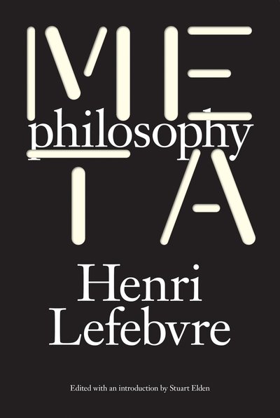 Cover for Henri Lefebvre · Metaphilosophy (Hardcover Book) (2016)