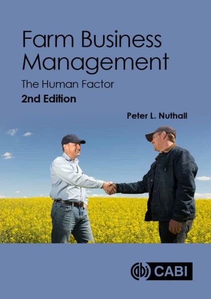 Cover for Nuthall, Peter L (Lincoln University, New Zealand) · Farm Business Management: The Human Factor (Gebundenes Buch) (2018)