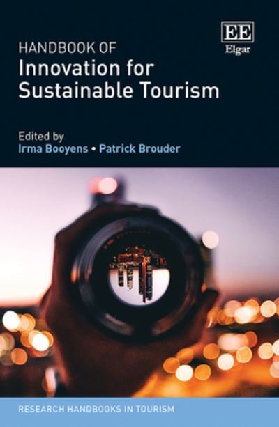 Cover for Handbook of Innovation for Sustainable Tourism - Research Handbooks in Tourism series (Hardcover Book) (2022)