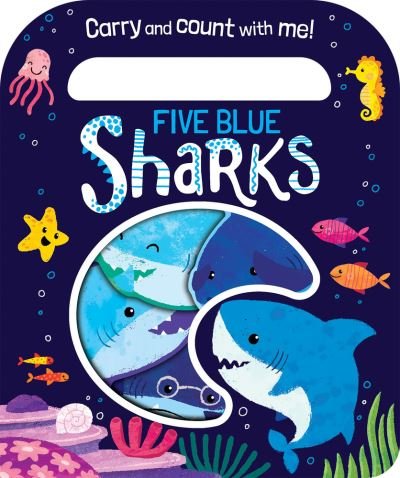 Cover for Katie Button · Five Blue Sharks - Count and Carry Board Books (Board book) (2022)