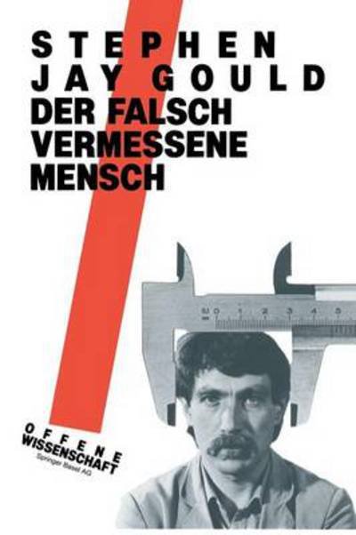 Cover for Gould · Der Falsch Vermessene Mensch (Paperback Bog) [Softcover Reprint of the Original 1st 1983 edition] (2014)