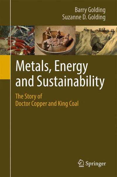 Cover for Barry Golding · Metals, Energy and Sustainability: The Story of Doctor Copper and King Coal (Hardcover Book) [1st ed. 2017 edition] (2017)