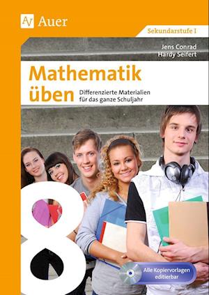 Mathematik üben Klasse 8 - Jens Conrad - Książki - Auer Verlag i.d.AAP LW - 9783403067733 - 24 stycznia 2018