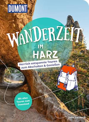 Cover for Jana Zieseniß · DuMont Wanderzeit im Harz (Book) (2024)