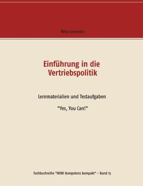 Cover for Schneider · Einführung in die Vertriebspo (Buch) (2019)