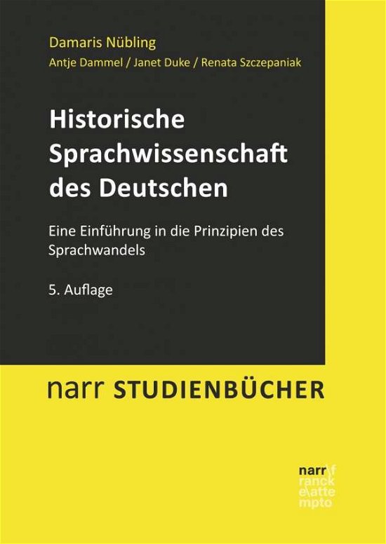 Cover for Nübling · Historische Sprachwissenschaft (Book)
