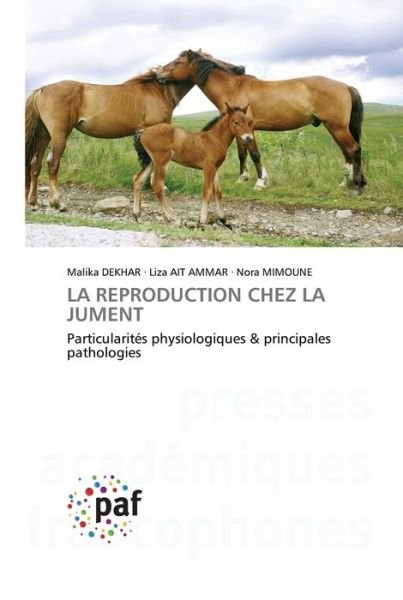 Cover for Malika Dekhar · La Reproduction Chez La Jument (Paperback Book) (2021)