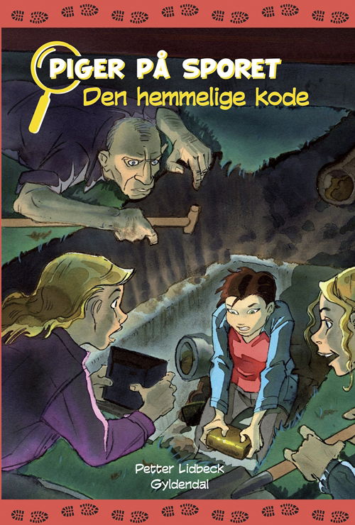 Cover for Petter Lidbeck · Piger på sporet: Piger på sporet 4 - Den hemmelige kode (Gebundesens Buch) [1. Ausgabe] [Indbundet] (2009)