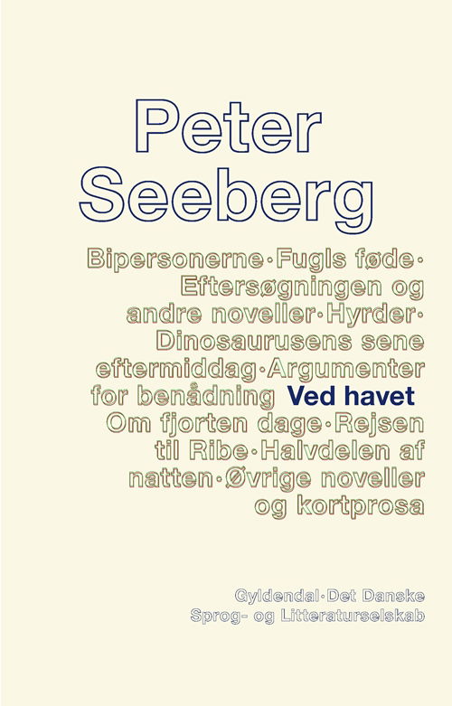 Cover for Peter Seeberg · Ved havet (Sewn Spine Book) [1e uitgave] (2019)