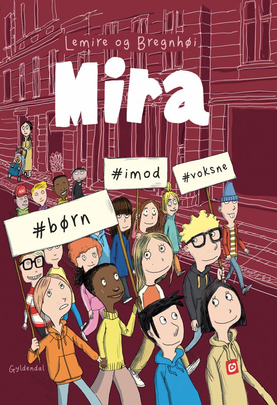 Cover for Sabine Lemire · Mira: Mira 6 - #børn #imod #voksne (Indbundet Bog) [1. udgave] (2021)