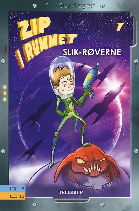 Cover for Christian Guldager · Zip i rummet, 1: Zip i rummet #1: Slikrøverne (Hardcover Book) [1e uitgave] (2015)