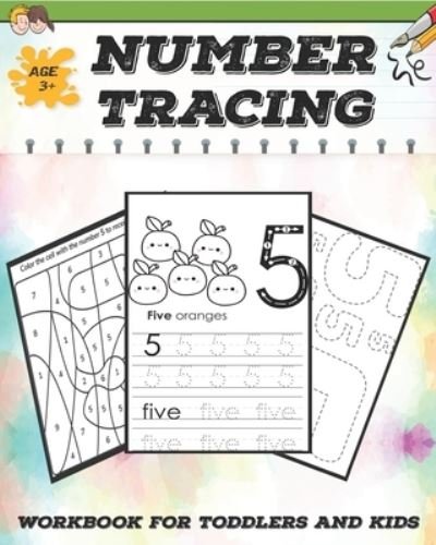 Cover for Mezzo Fun Designs · Number Tracing (Pocketbok) (2020)