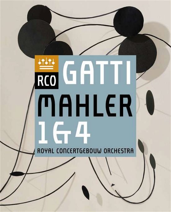 Cover for Mahler / Gatti,daniele / Royal Concertgebouw Orch · Mahler: Symphonies 1 &amp; 4 (Blu-ray) (2019)