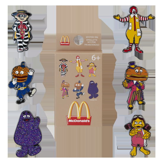 McDonalds Ansteck-Pins Character Blind Box Sortime (Legetøj) (2024)