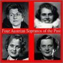 Cover for Four Austrian Sopranos of Past / Various (CD) (1998)