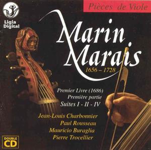 Cover for Marin Marais · First Book, Suite I, II &amp; Iv (CD) (2006)