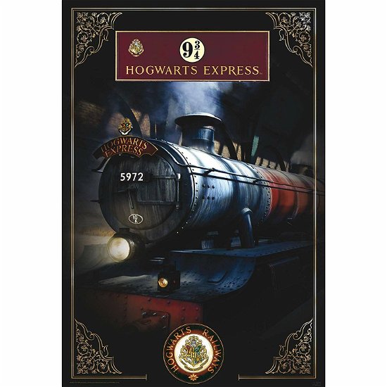 HARRY POTTER - Poster « Hogwarts Express » (91.5x6 - Großes Poster - Gadżety -  - 3665361002734 - 7 lutego 2019