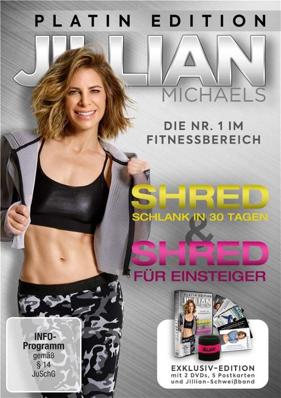 Cover for Jillian Michaels · Shred+shred F.einsteiger (DVD) (2020)