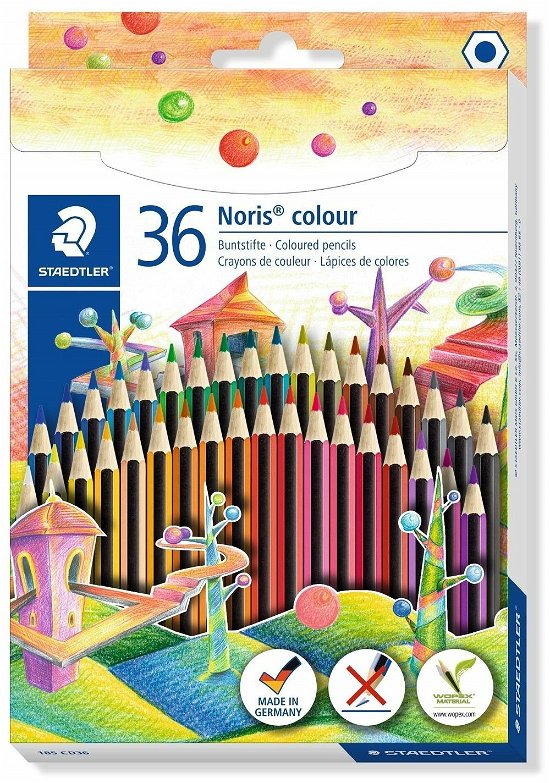 36 STAEDTLER Noris® colour 185 Buntstifte farbsort - Staedtler - Merchandise - Staedtler - 4007817038734 - 1. december 2020