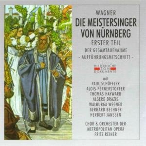 Cover for R. Wagner · Die Meistersinger Von Nurnberg -1- (CD) (2004)