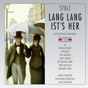Cover for Robert Stolz · Lang Lang Ist's Her (CD) (2011)