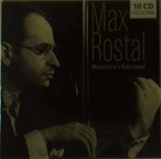 Cover for Rostal Max · Milestones of a Violin Legend (CD) (2018)