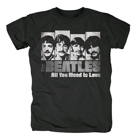 Cover for The Beatles · Allyouneedislove-s-black (T-shirt) (2016)