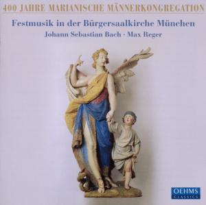 Cover for Bach / Reger · 400 Years of Marian Men's Congregations (CD) (2010)