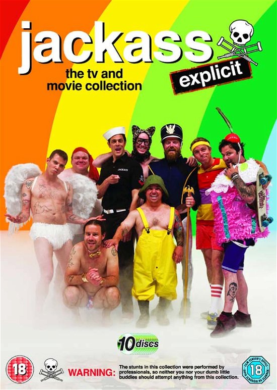 Cover for Jackass TV  Movie Collection · Jackass Tv Movie Coll Explicit (DVD) (2013)