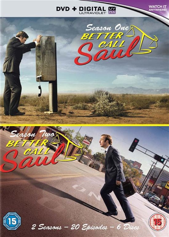 Better Call Saul - Season 1-2 (CDR68967UV) - Movie - Films - SPHE - 5035822896734 - 14 novembre 2016