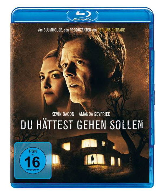 Cover for Amanda Seyfried Kevin Bacon · Du Hättest Gehen Sollen (Blu-Ray) (2020)