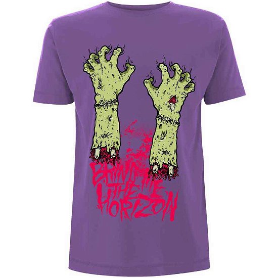 Bring Me The Horizon Unisex T-Shirt: Zombie Hands - Bring Me The Horizon - Merchandise -  - 5056187758734 - 
