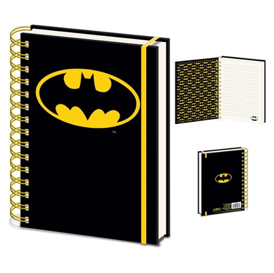 Batman (Core) A5 Wiro Notebook - Pyramid - Merchandise - PYRAMID INTERNATIONAL - 5056480392734 - January 30, 2024