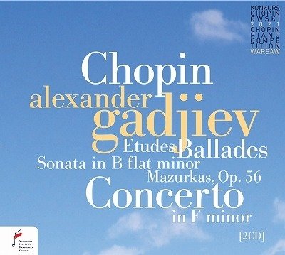 Cover for Alexander Gadjiev · Chopin: Etudes, Ballade, Concerto In F Minor (CD) (2022)