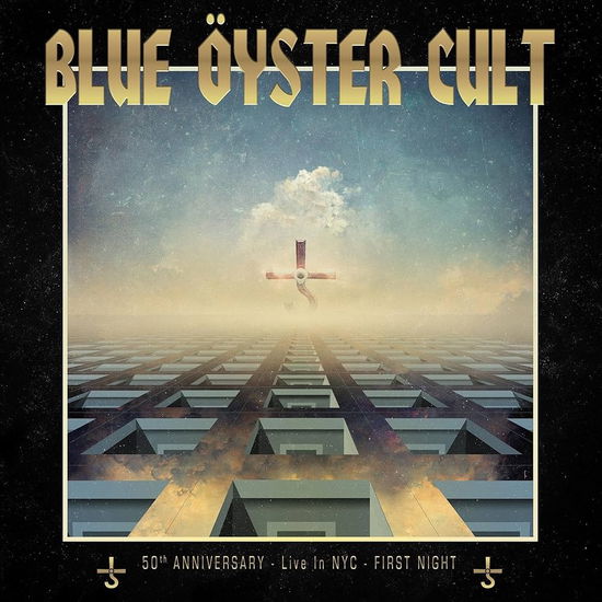 Cover for Blue Oyster Cult · 50Th Anniversary Live In Nyc - First Night (Vinyl Gold) (LP) (2023)