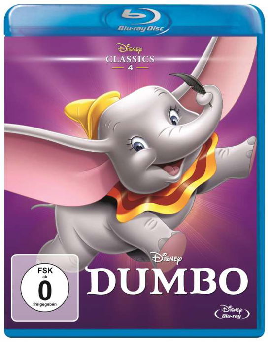 Cover for Dumbo (Disney Classics) BD (Blu-ray) (2017)