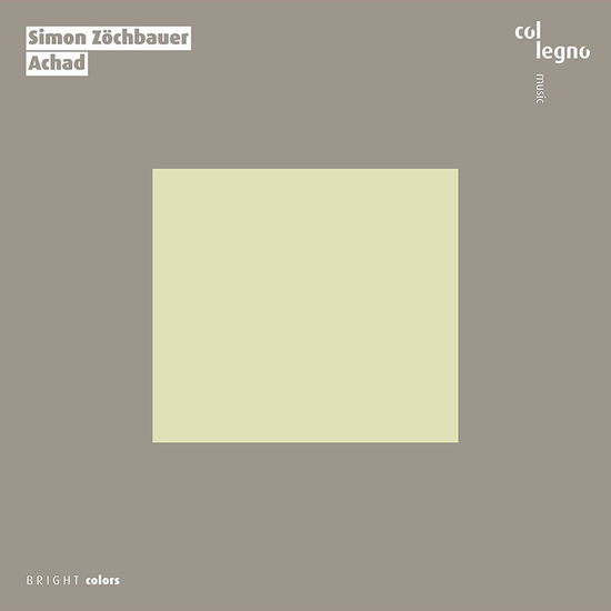 Cover for Zöchbauer,Simon / Koehne Quartett · Simon Zochbauer: Achad (CD) (2019)