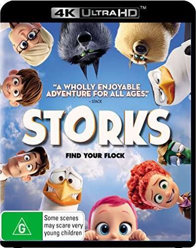 Cover for Storks (4K UHD Blu-ray) (2016)