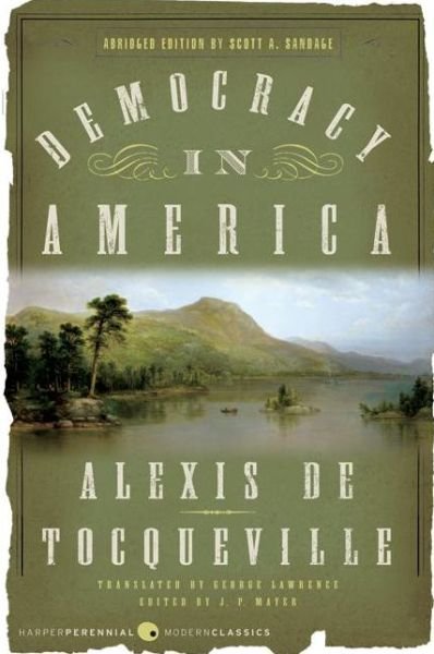 Cover for Alexis de Tocqueville · Democracy in America: Abridged Edition (Paperback Book) [Abridged edition] (2007)