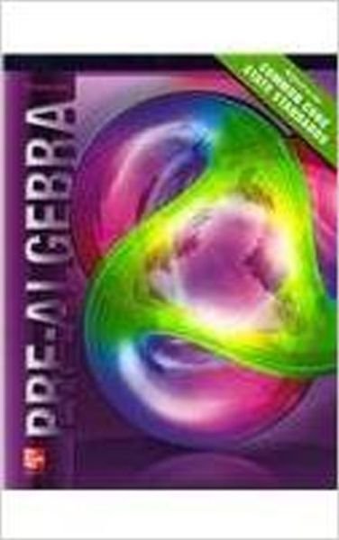 Cover for McGraw Hill · Pre-Algebra Student Edition - MERRILL PRE-ALGEBRA (Hardcover Book) [Ed edition] (2011)