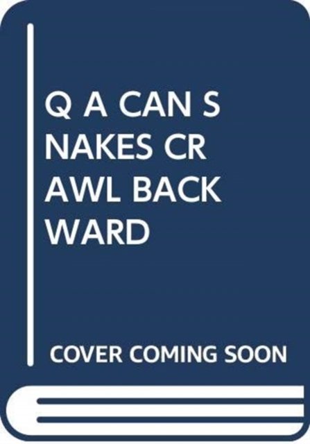 Cover for Scholastic · Q a Can Snakes Crawl Backward - My Arabic Library (Paperback Bog) (2018)