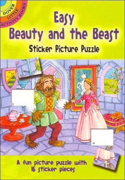 Cover for Cathy Beylon · Easy Beauty and the Beast Sticker Picture Puzzle - Little Activity Books (Drucksachen) (2005)