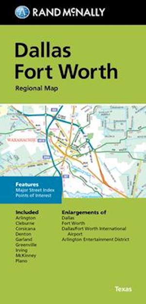 Cover for Rand McNally · Rand McNally Folded Map: Dallas Fort Worth Regional Map (Kort) (2024)
