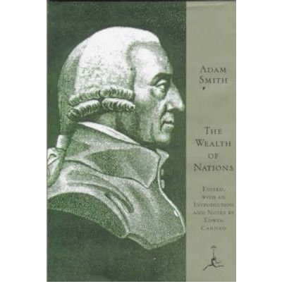 Cover for Adam Smith · The Wealth of Nations (Hardcover Book) [Later Printing edition] (1994)