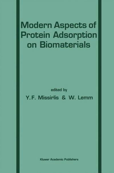 Cover for Y Missirilis · Modern Aspects of Protein Adsorption on Biomaterials (Gebundenes Buch) (1991)