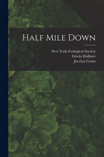 Cover for Otis Barton · Half Mile Down (Book) (2022)