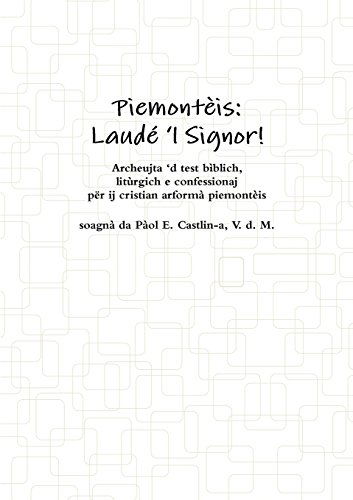 Cover for Paol E. Castlin-a · Piemonteis: Laude 'l Signor! (Taschenbuch) [Italian edition] (2014)