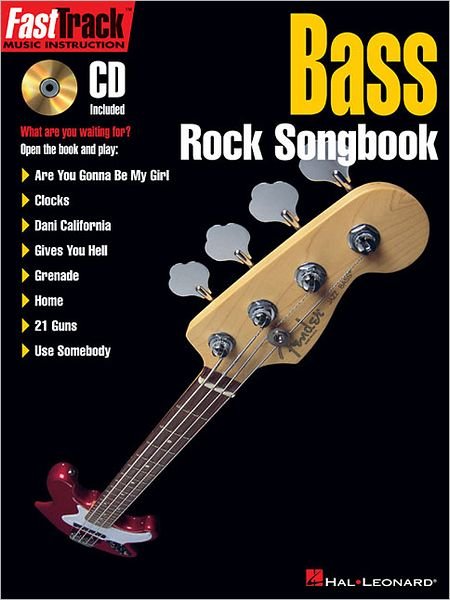 Cover for Hal Leonard Publishing Corporation · Fasttrack - Bass - Rock Songbook (MISC) (2012)