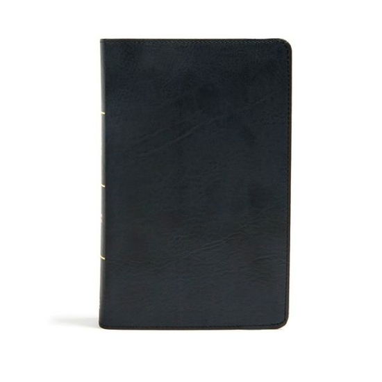 Cover for CSB Bibles by Holman CSB Bibles by Holman · CSB Large Print Personal Size Reference Bible, Black LeatherTouch (Leather Book) (2017)