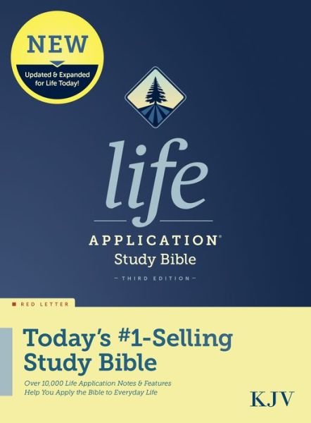 Cover for Tyndale · KJV Life Application Study Bible, Third Edition, Red Letter (Hardcover bog) (2021)